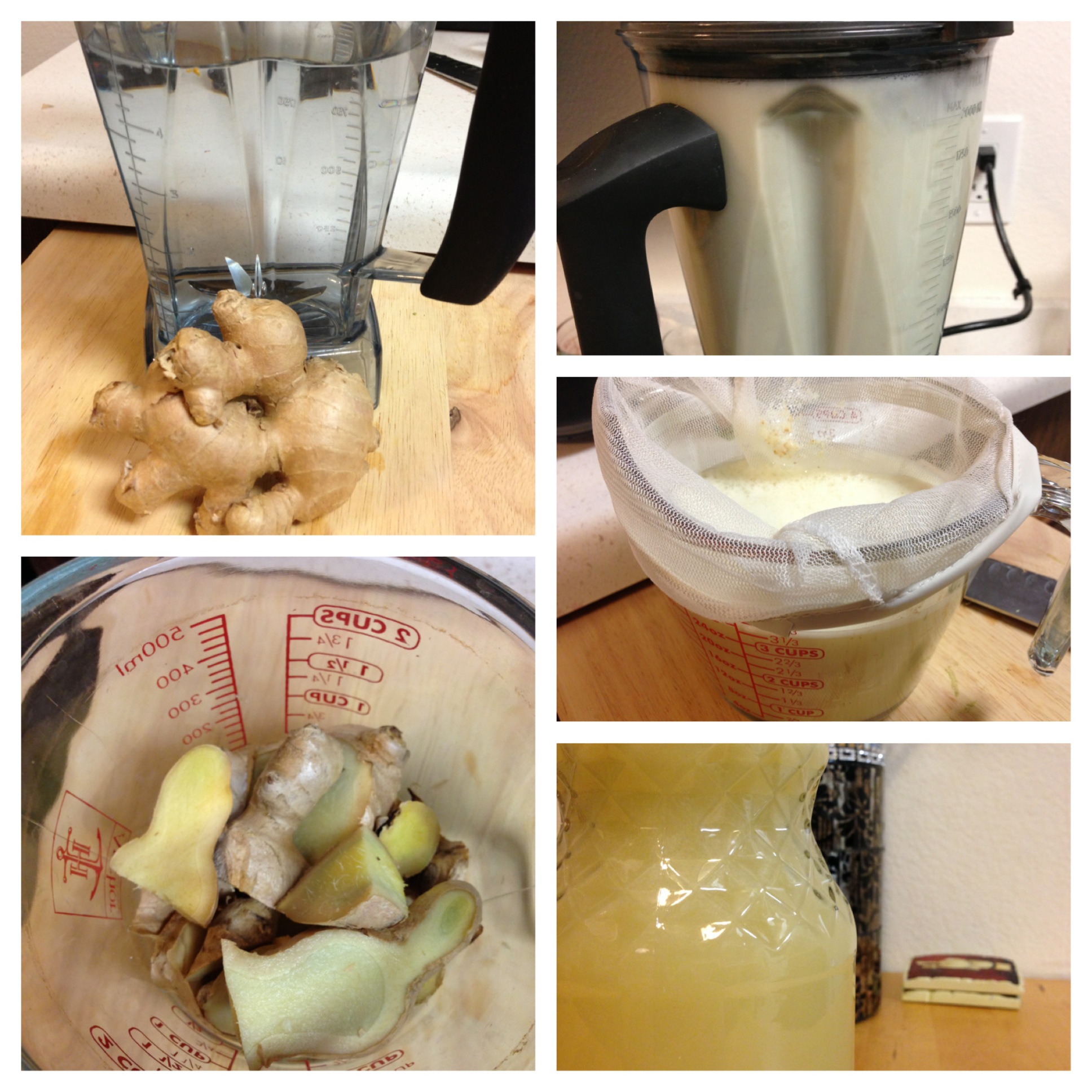 How to make ginger juice (ginger water)  My Happy Gut